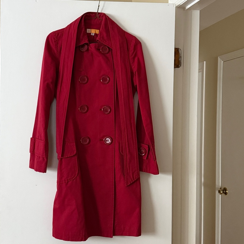 Tulle Deep Red Jacket